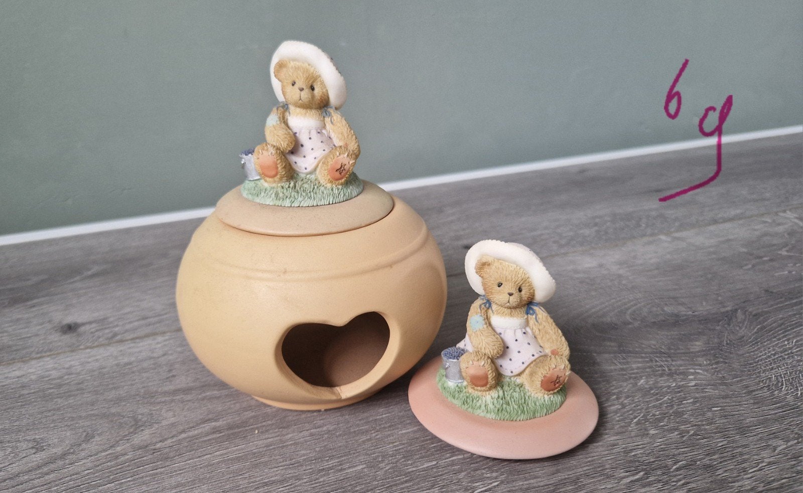 Cherished Teddies waxinelichtje, Ophalen, Zo goed als nieuw, Overige typen