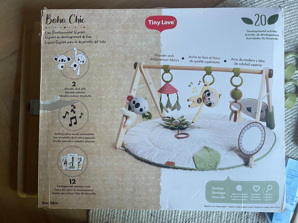Speelkleed babygym activity Tiny Love Boho Chic, Kinderen en Baby's, Speelgoed | Babyspeelgoed, Ophalen, Zo goed als nieuw, Babygym