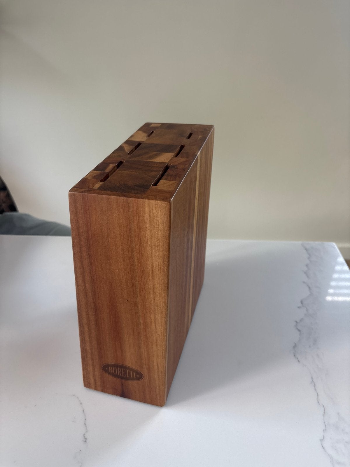 Boretti Messenblok van hout, Ophalen, Hout, Overige typen, Gebruikt