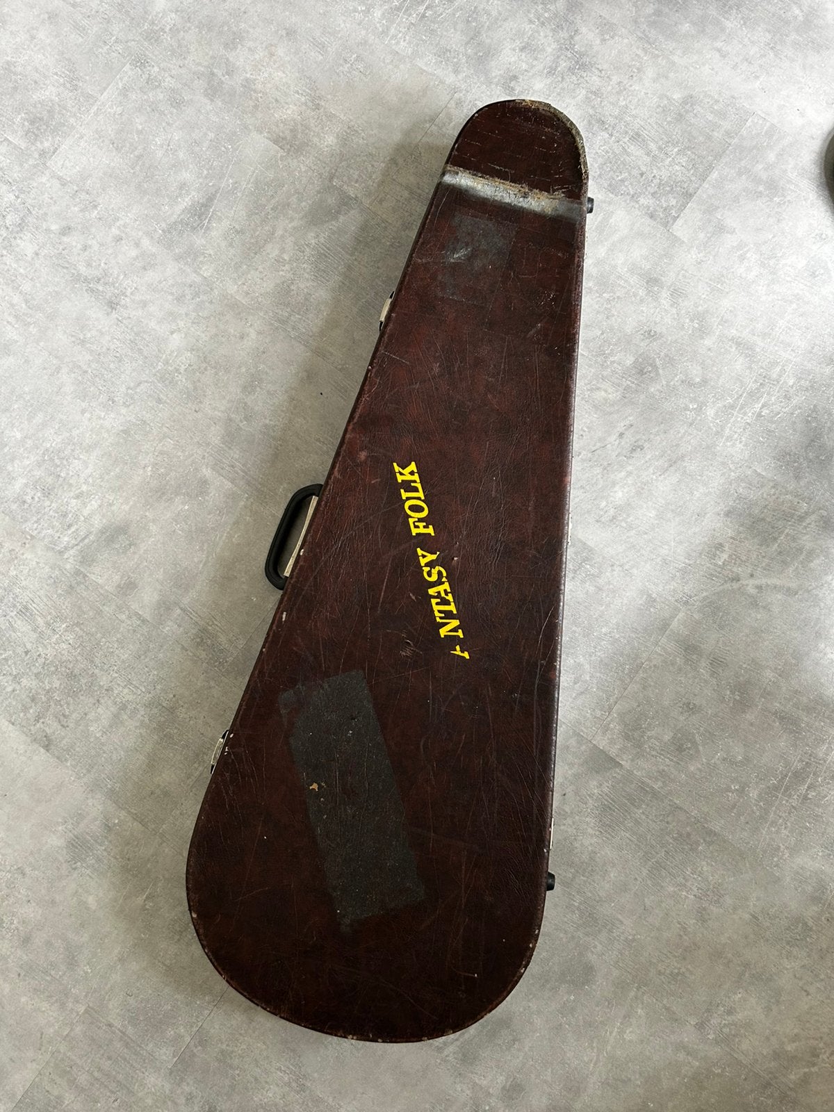60s Gitaar koffer wasrschijnlijk Vox, Strat Tele past ook, Ophalen, Zo goed als nieuw