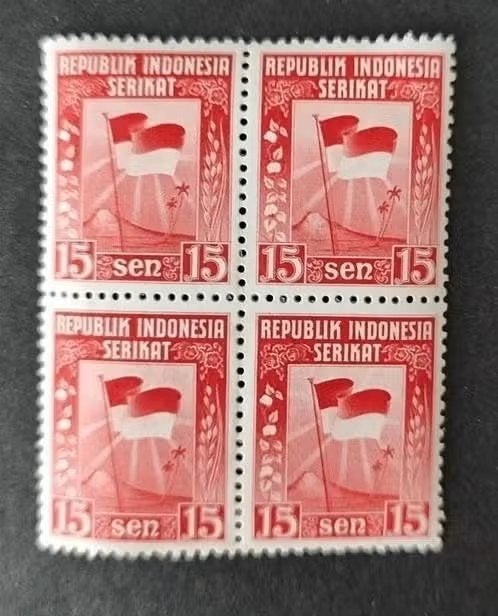 Indonesië 1810005 overdracht Souvereiniteit blok, Verzenden, Postfris, Zuidoost-Azië