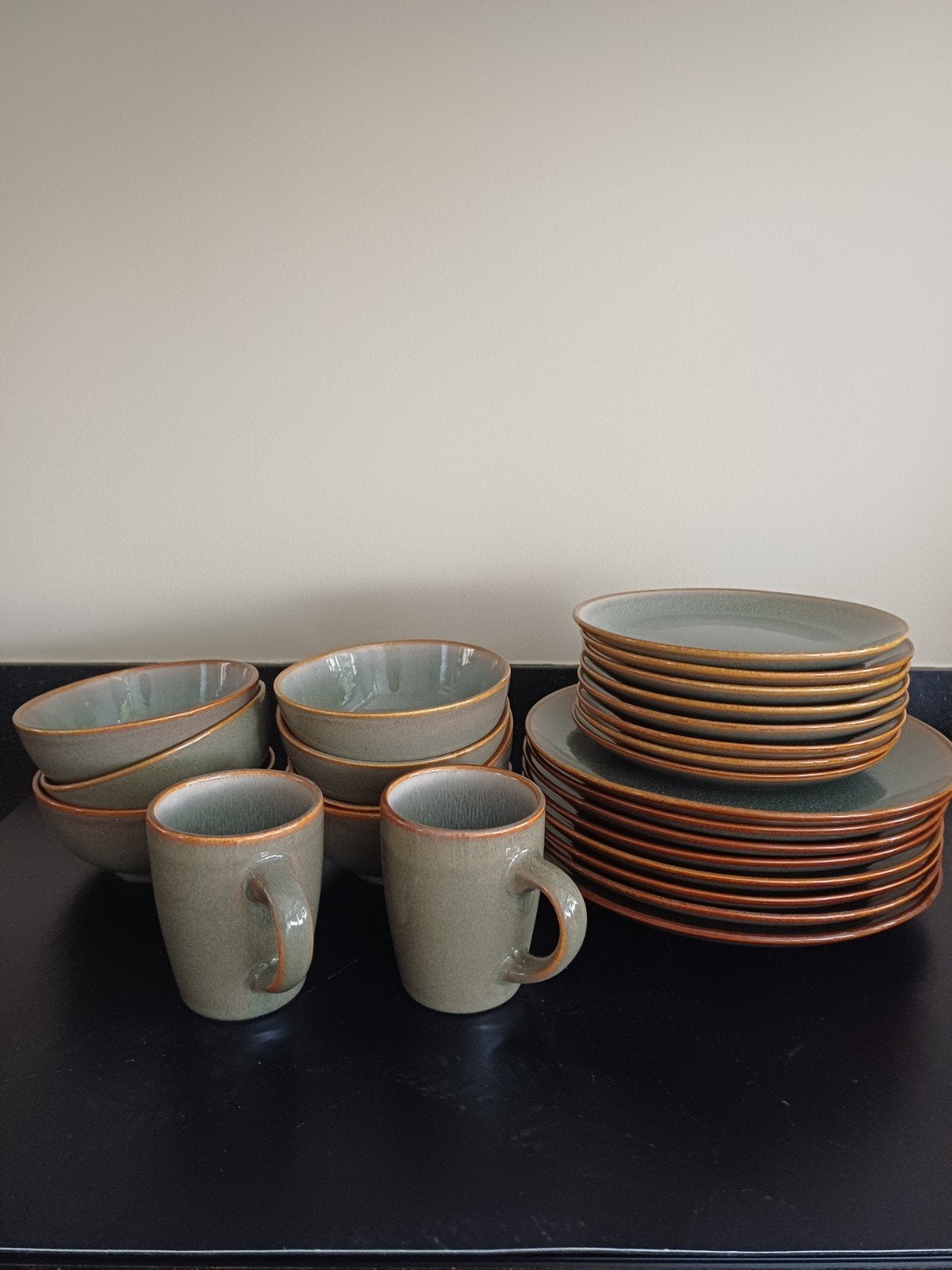 servies, Ophalen