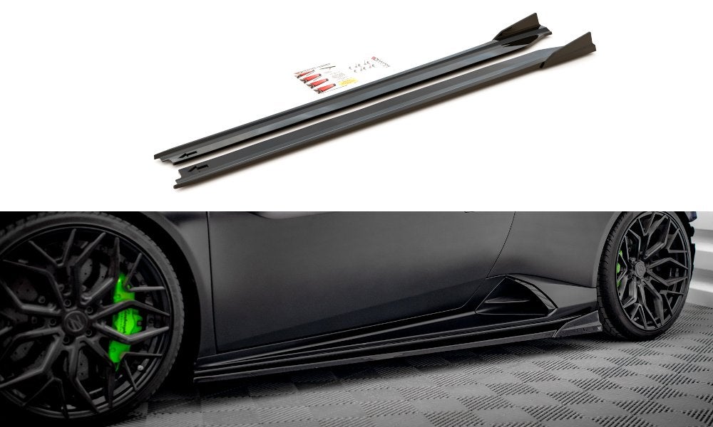 Voorlip sideskirt splitter - Lamborghini Huracan EVO 20+, Ophalen of Verzenden