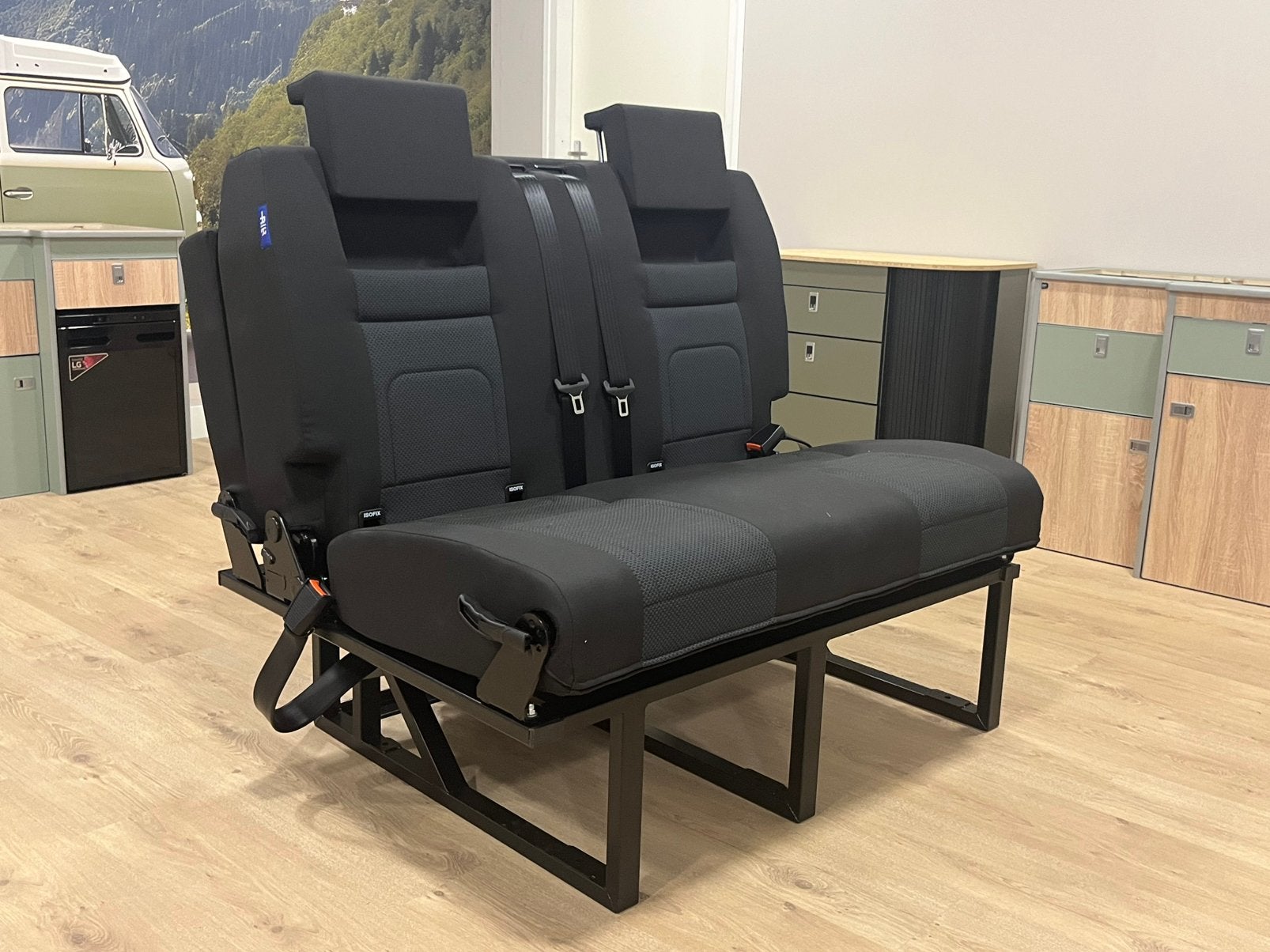 Scopema RIB Altaïr zit/slaapbank RDW/VRT goedgekeurd ISOFIX, Ophalen, Hoefakker 3, Veen, Termeer Campers B.V., Info@termeercampers.nl