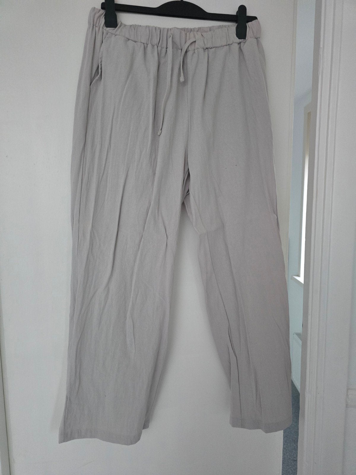 Zomerbroek maat 44/46, Ophalen of Verzenden, Nieuw, Grijs, Lang