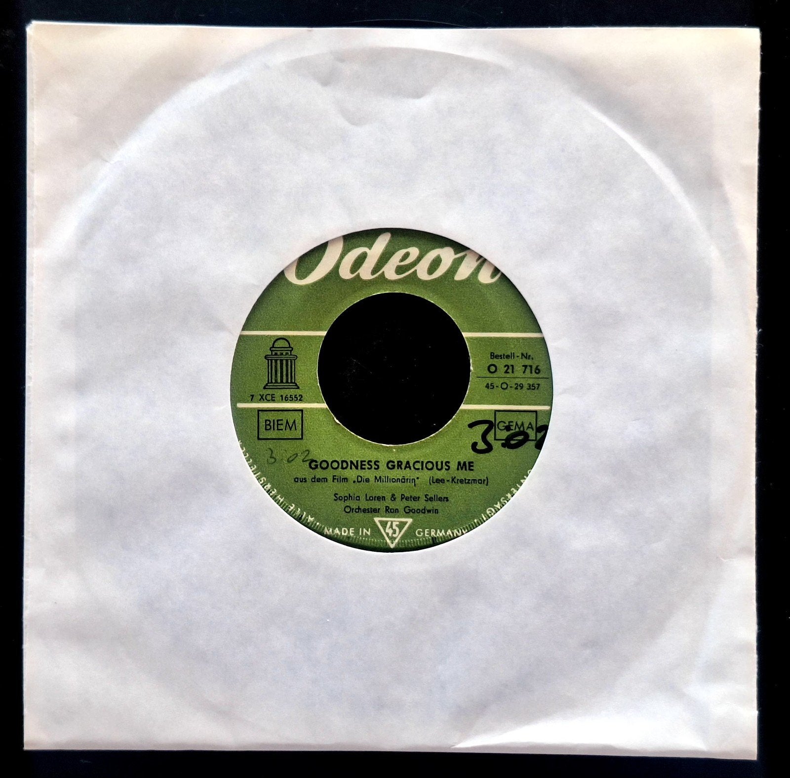 7"/SINGLE  SOPHIA LOREN/PETER SELLERS-Goodness Gracious Me, Ophalen of Verzenden, Gebruikt, Pop