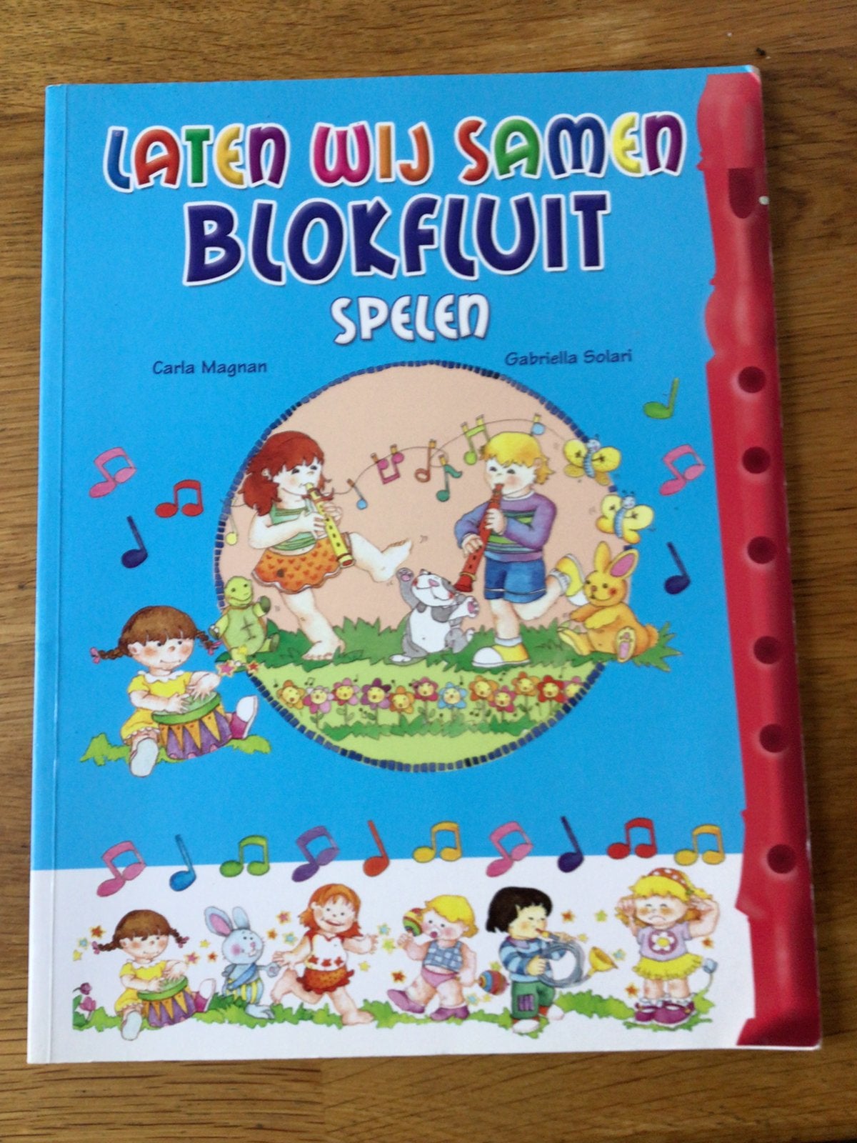 Magnan, Laten wij samen blokfluit spelen, beginners, Les of Cursus, Ophalen of Verzenden, Zo goed als nieuw, Blokfluit