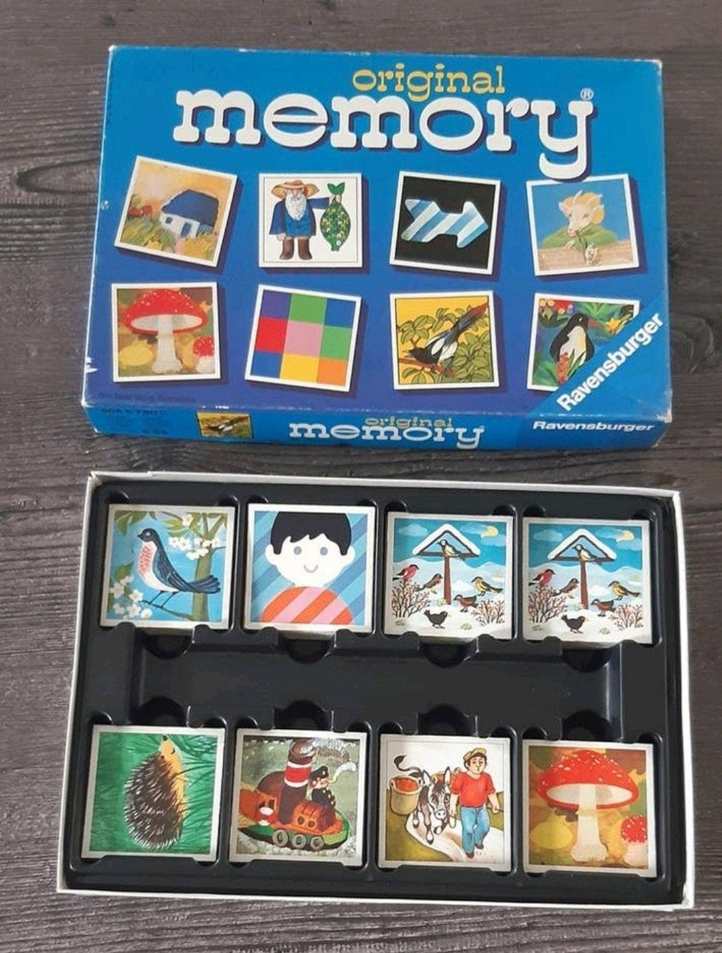 Origineel Ravensburger Memory spel, Vijf spelers of meer, Ophalen of Verzenden, Zo goed als nieuw, Ravensburger