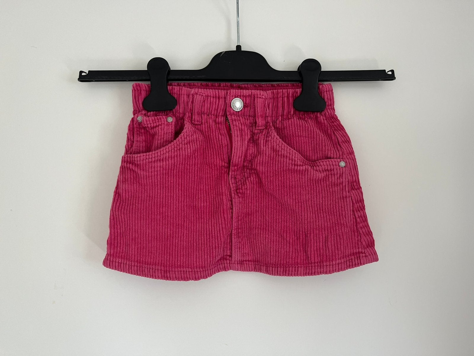 Licht roze effen geribbeld patroon rokje, maat 98/104 Hema, Ophalen of Verzenden, Zo goed als nieuw, Meisje, Jurk of Rok