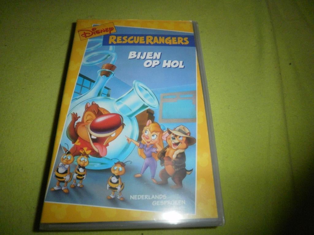 RESQUE RANGERS "Bijen op Hol" Disney Tekenfilm Op VIDEO!, Kinderprogramma's en -films, Ophalen of Verzenden, Zo goed als nieuw
