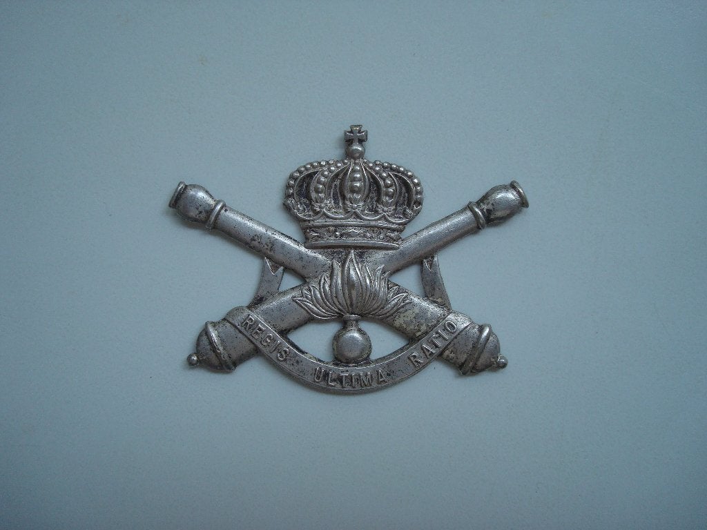Militair embleem - Regis Ultima Ratio, Ophalen, Landmacht, Nederland, Embleem of Badge