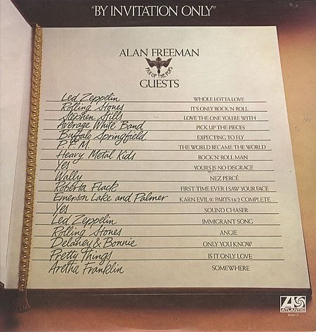 lpVarious – By Invitation Only - Alan Freeman Pick  Guests, LP, Ophalen of Verzenden, Zo goed als nieuw, Pop
