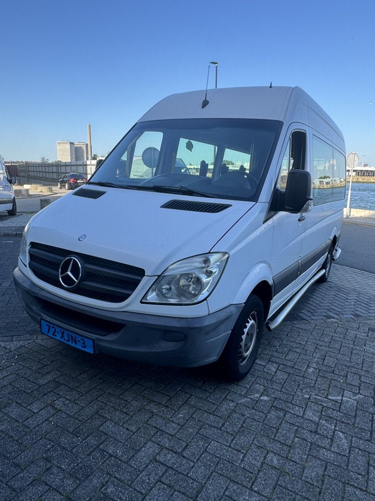 Mercedes-Benz Sprinter L2H2 Rolstoelbus Rolstoeltaxi airco, Auto's, 13 km/l, Euro 5, Achterwielaandrijving, 129 pk