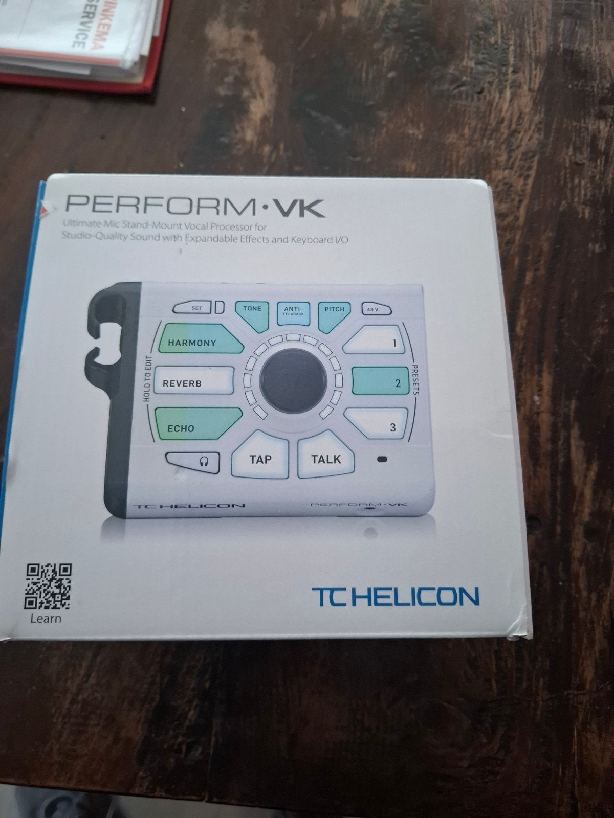TC Helicon Perform-VK Vocal Processor, Muziek en Instrumenten, Effecten, Ophalen of Verzenden, Zo goed als nieuw, Delay of Echo