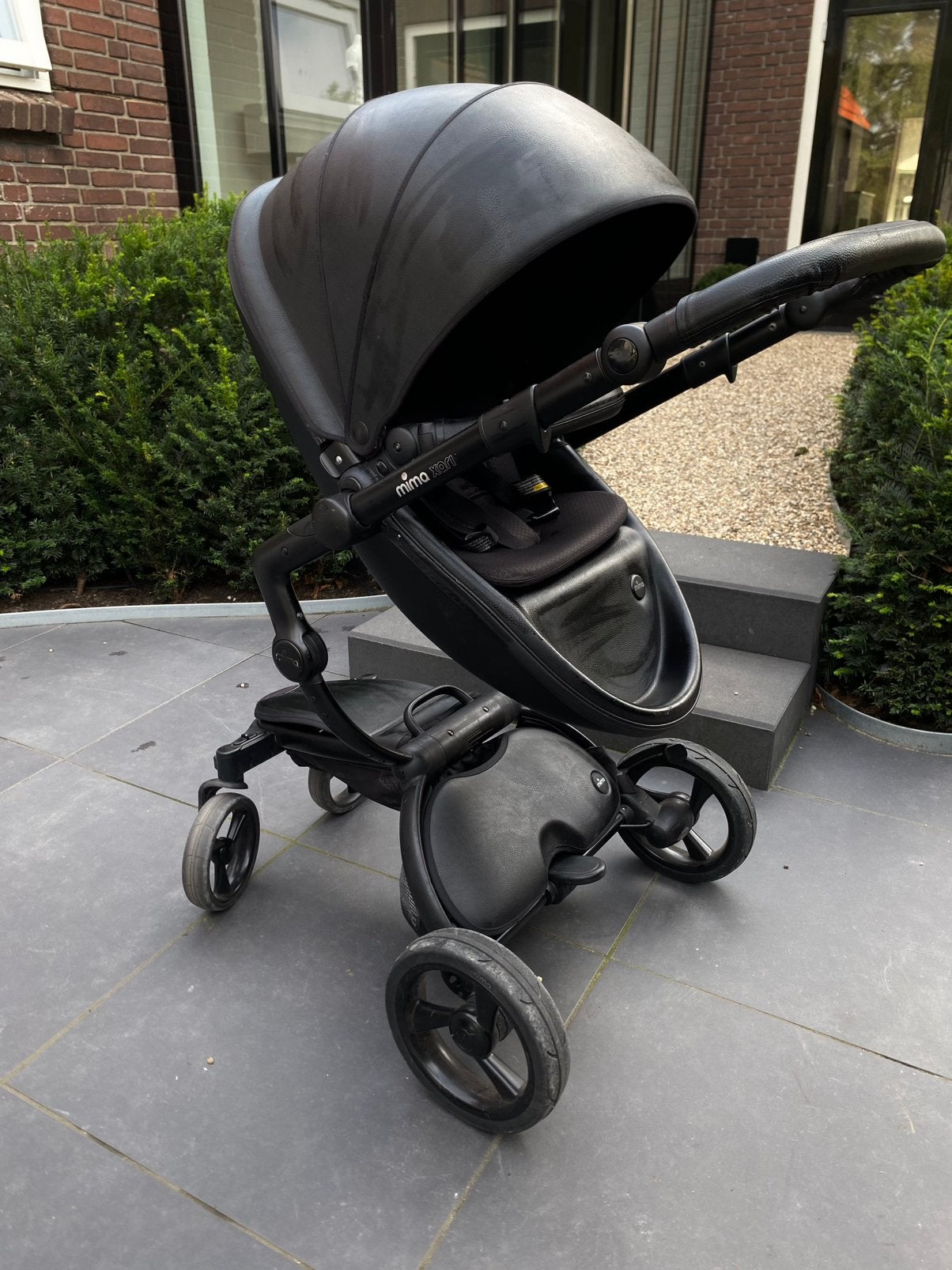 Mima Xari kinderwagen black compleet zitgedeelte & reisweig, Kinderen en Baby's, Kinderwagens en Combinaties, Ophalen of Verzenden