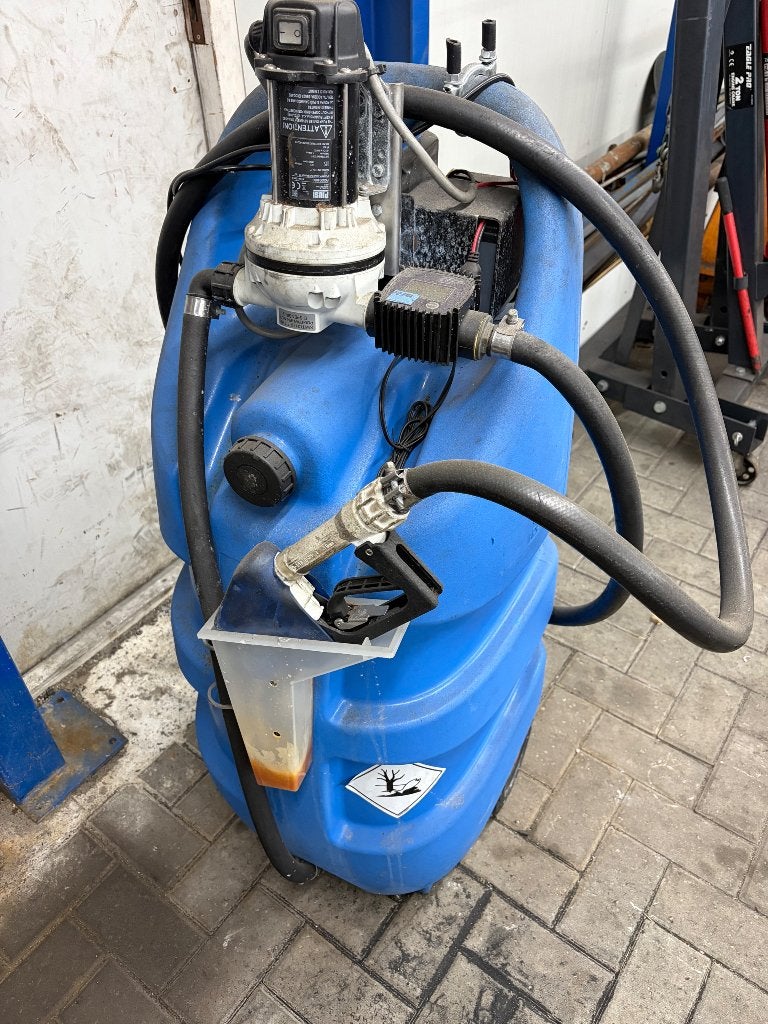 Adbleu tank cpl, Ophalen, Gebruikt