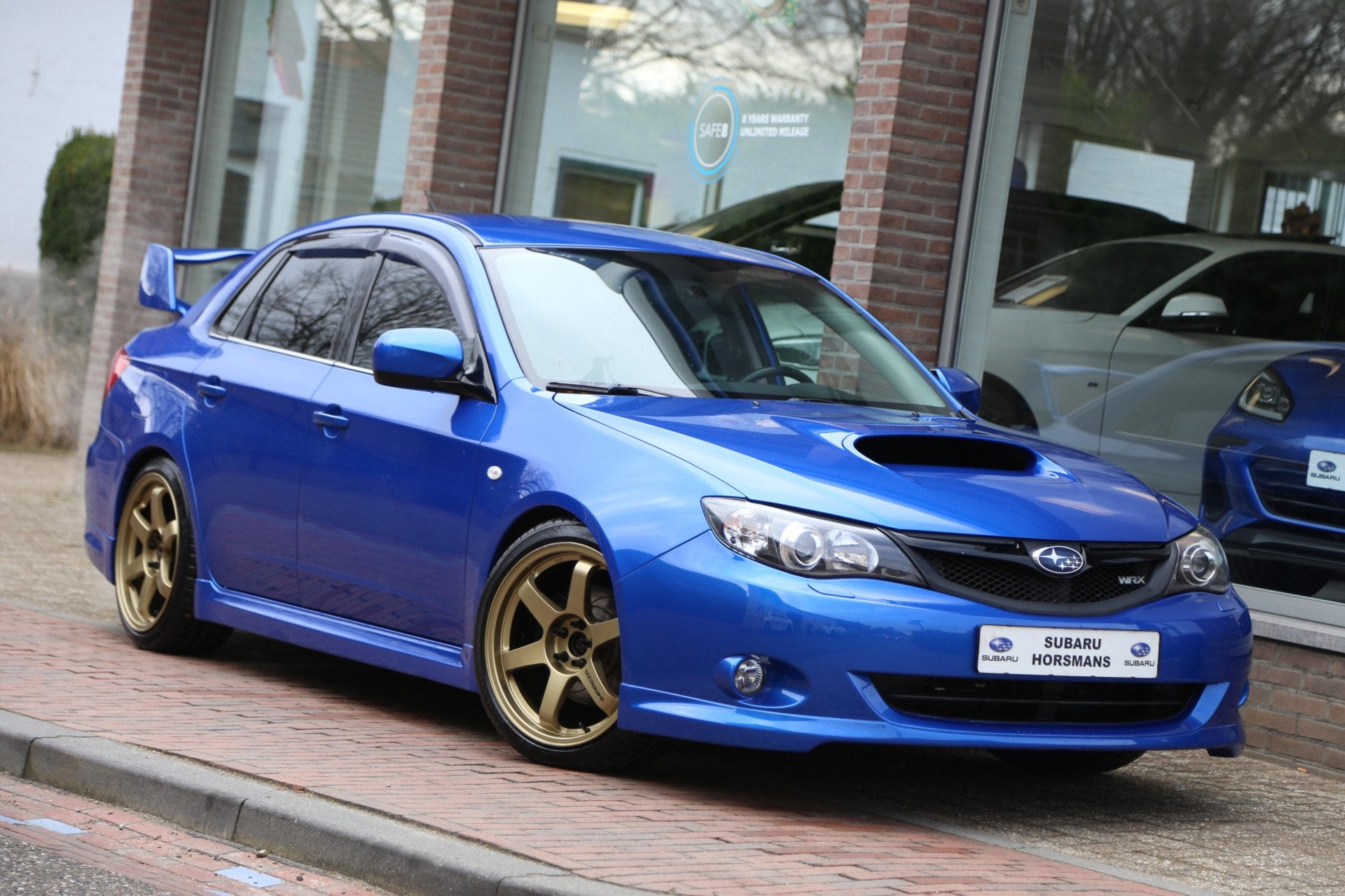 Subaru Impreza 2.5 WRX Executive AWD 280pk Magnaflow, Auto's, Subaru, Gebruikt, 4 cilinders, Blauw, Vierwielaandrijving