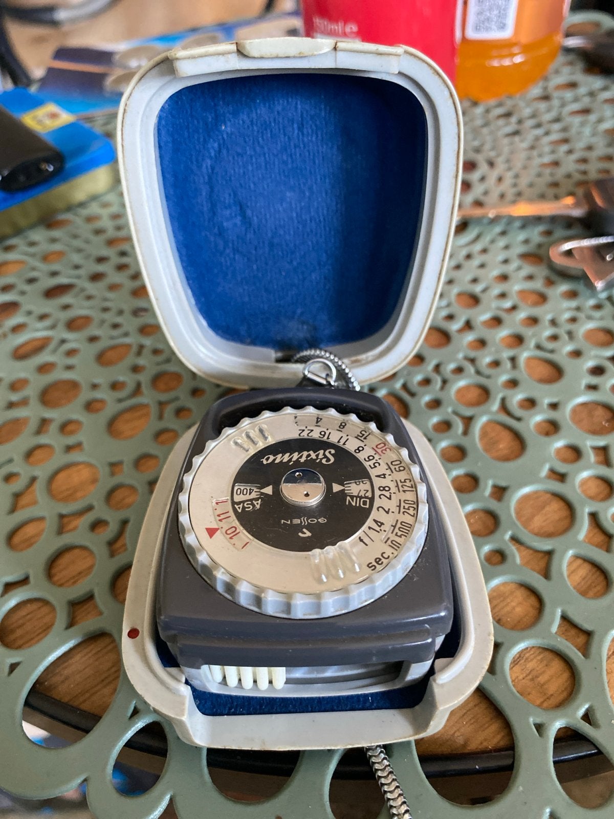 Gossen Sixtino Lichtmeter - Vintage Belichtingsmeter, Overige merken, Lichtmeter, Ophalen of Verzenden, Gebruikt