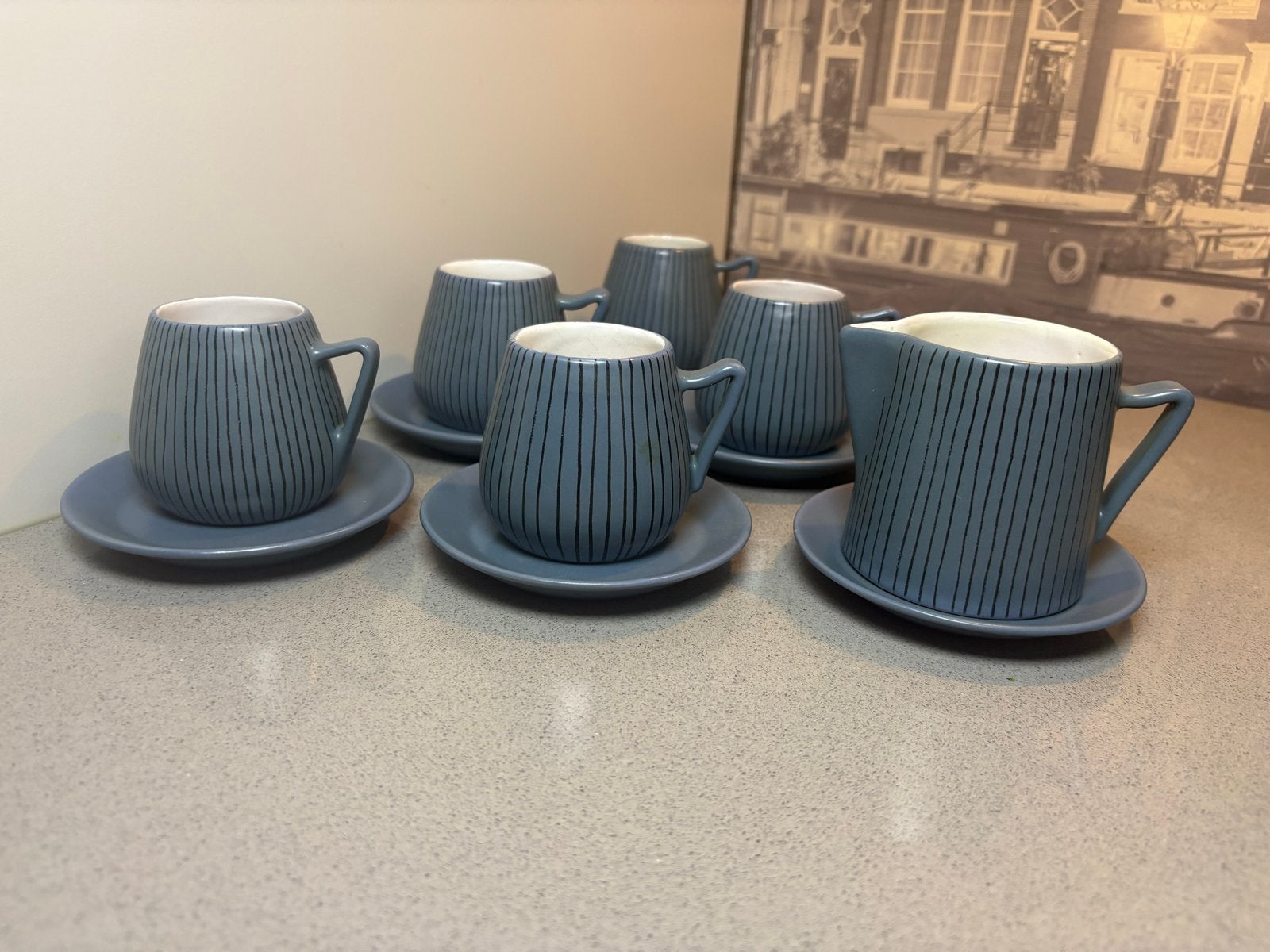 Zeldzame Baldelli koffieset - Handgemaakt Italiaans design, Ophalen of Verzenden