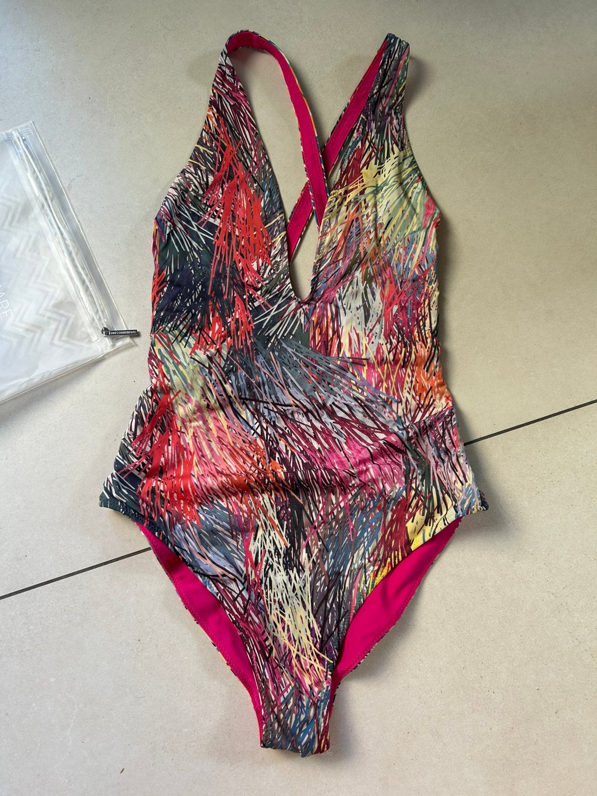 Badpak Missoni S maat, Kleding | Dames, Badmode en Zwemkleding, Ophalen of Verzenden, Zo goed als nieuw, Meerkleurig, Badpak