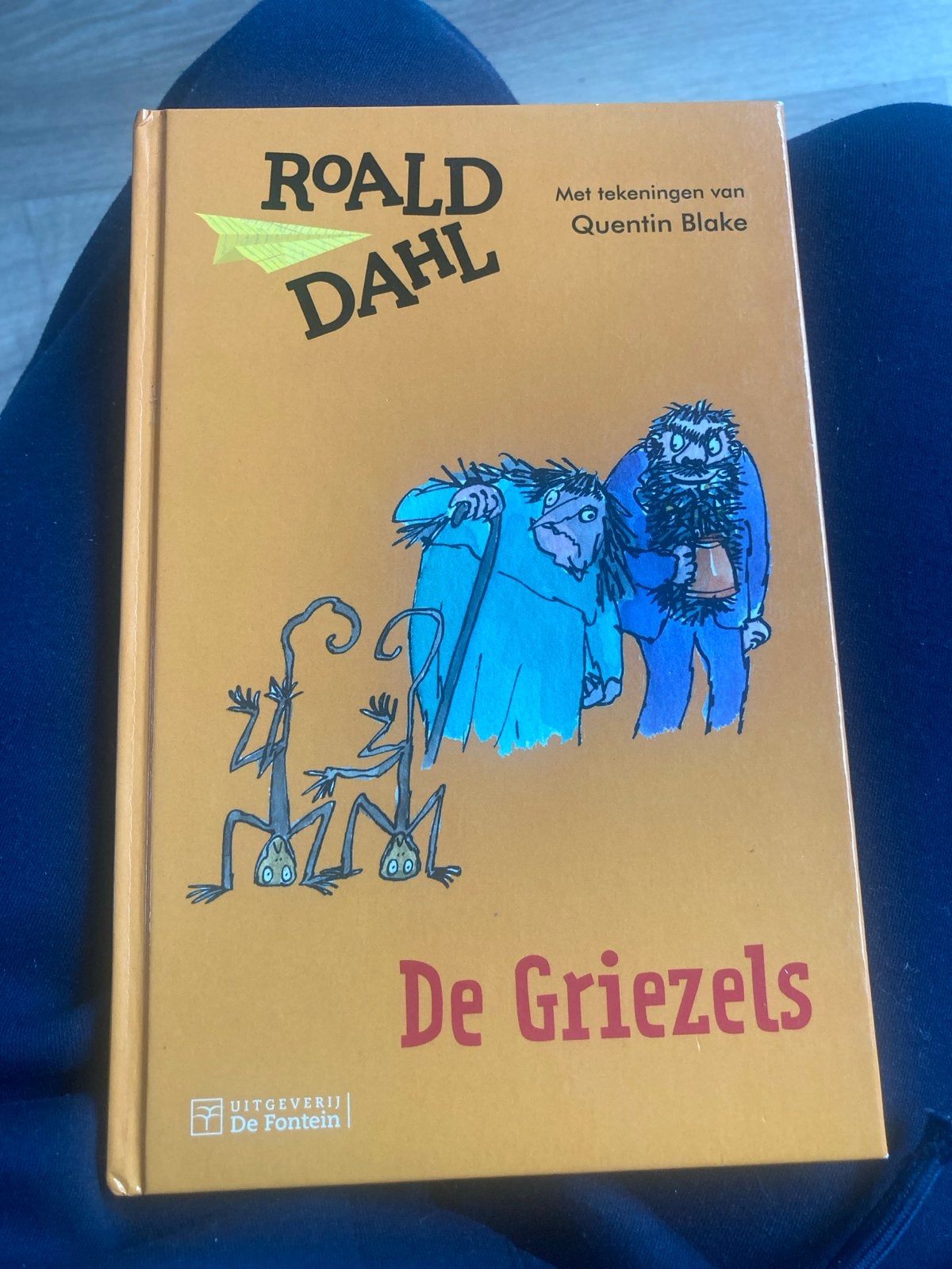 De Griezels - Roald Dahl (met tekeningen van Quentin Blake), Ophalen of Verzenden, Zo goed als nieuw, Fictie algemeen