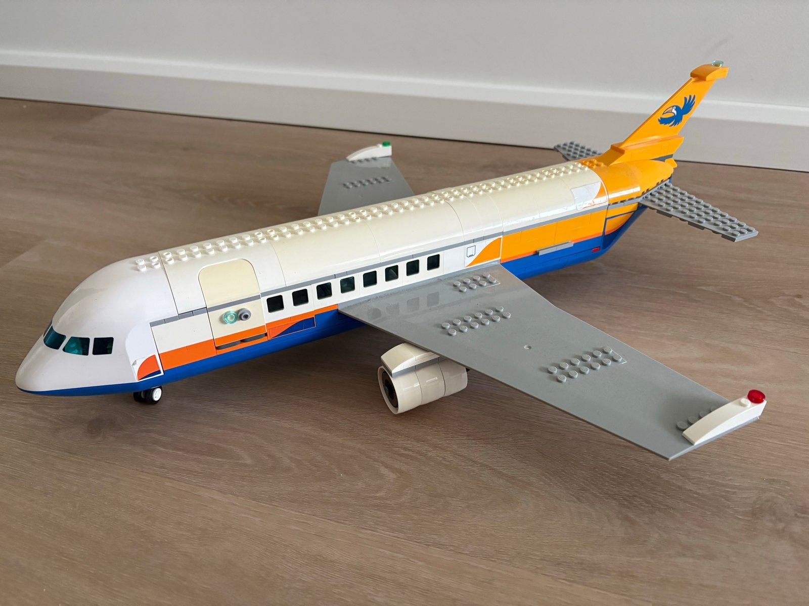 Lego City Passagiersvliegtuig 60262 - Met verkleuring, Lego, Ophalen of Verzenden, Compleet, Complete set