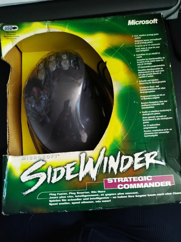 SideWinder Strategic Commander, Computers en Software, Joysticks, Zo goed als nieuw, Ophalen of Verzenden