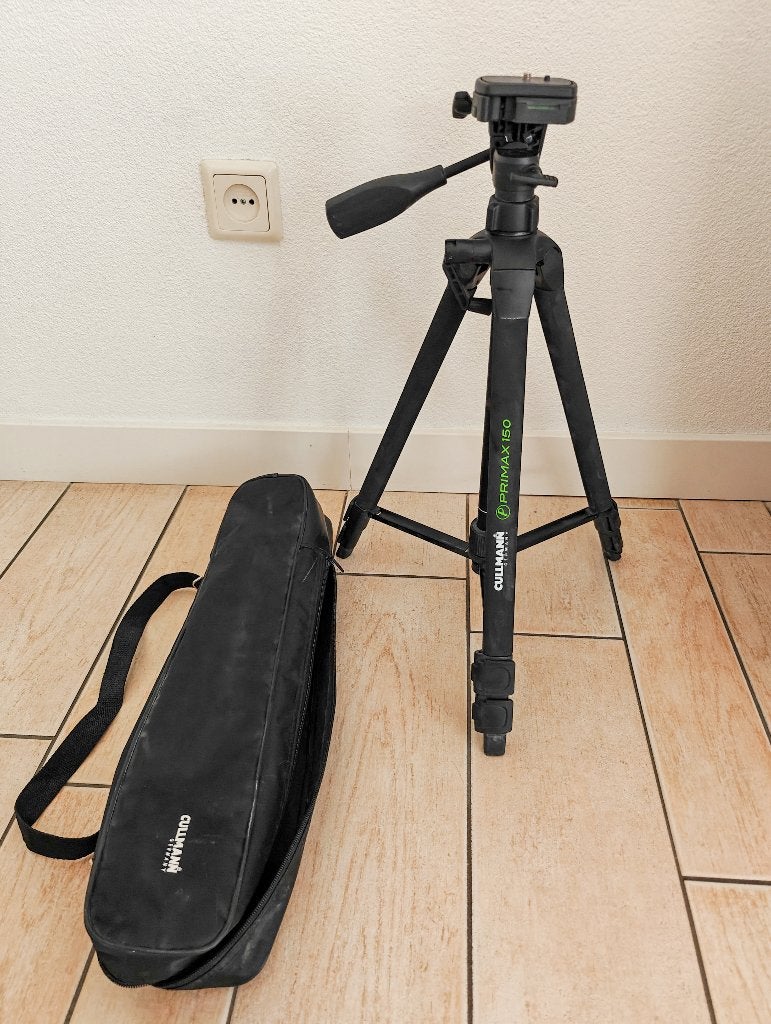 Prachtig Cullmann Primax 150 statief te koop, Audio, Tv en Foto, Fotografie | Statieven en Balhoofden, Cullmann, 125 cm of minder