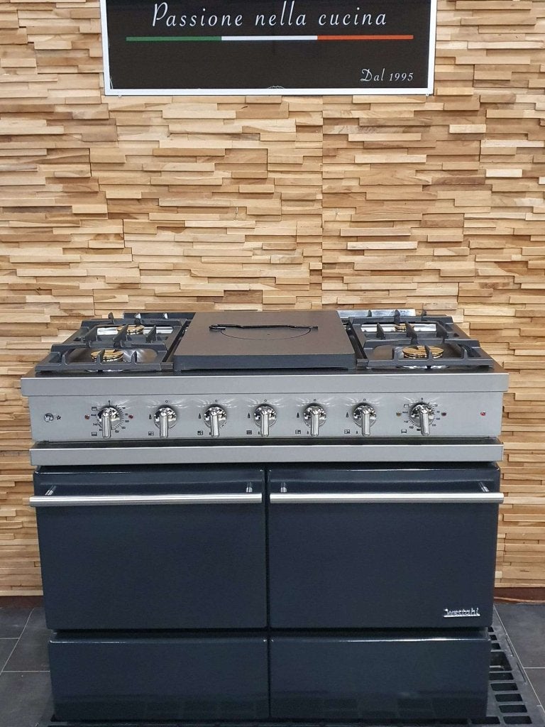 Luxe Westahl/Lacanche 100 cm antraciet 2 electrische ovens, Niet ingevuld, 60 cm of meer, Niet ingevuld, Ophalen of Verzenden