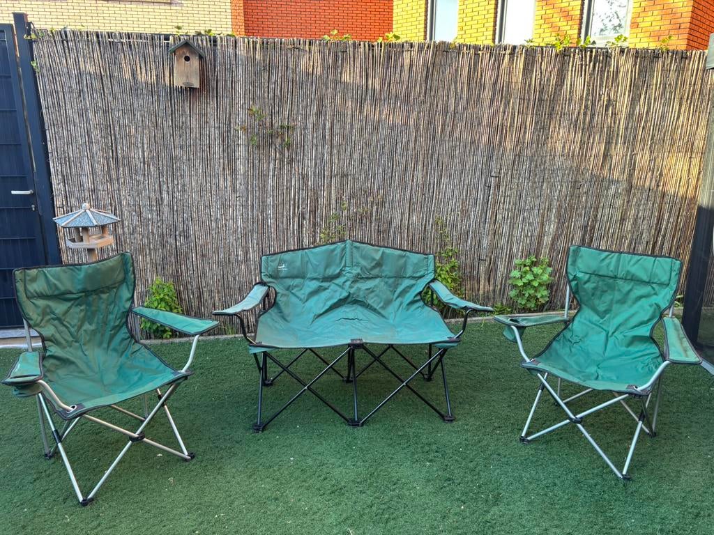 Camping tuinsetje, Caravans en Kamperen, Ophalen, Gebruikt
