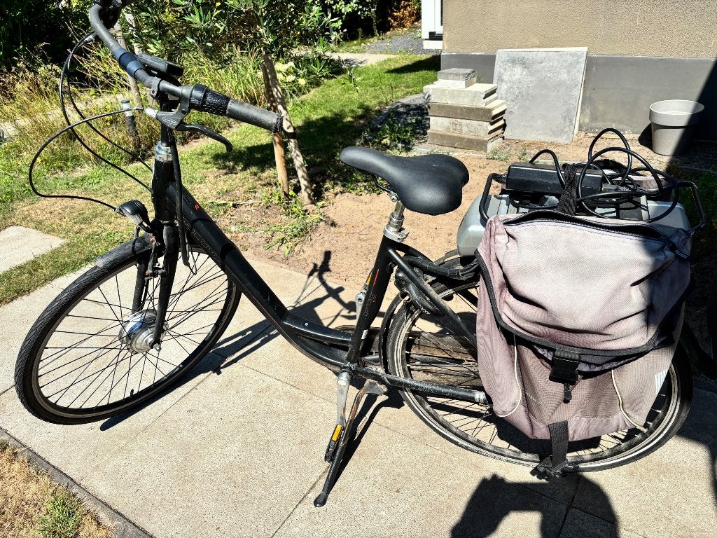 Batavus elektrische fiets, Fietsen en Brommers, Fietsen | Dames | Damesfietsen, Ophalen, Gebruikt, Versnellingen, Batavus