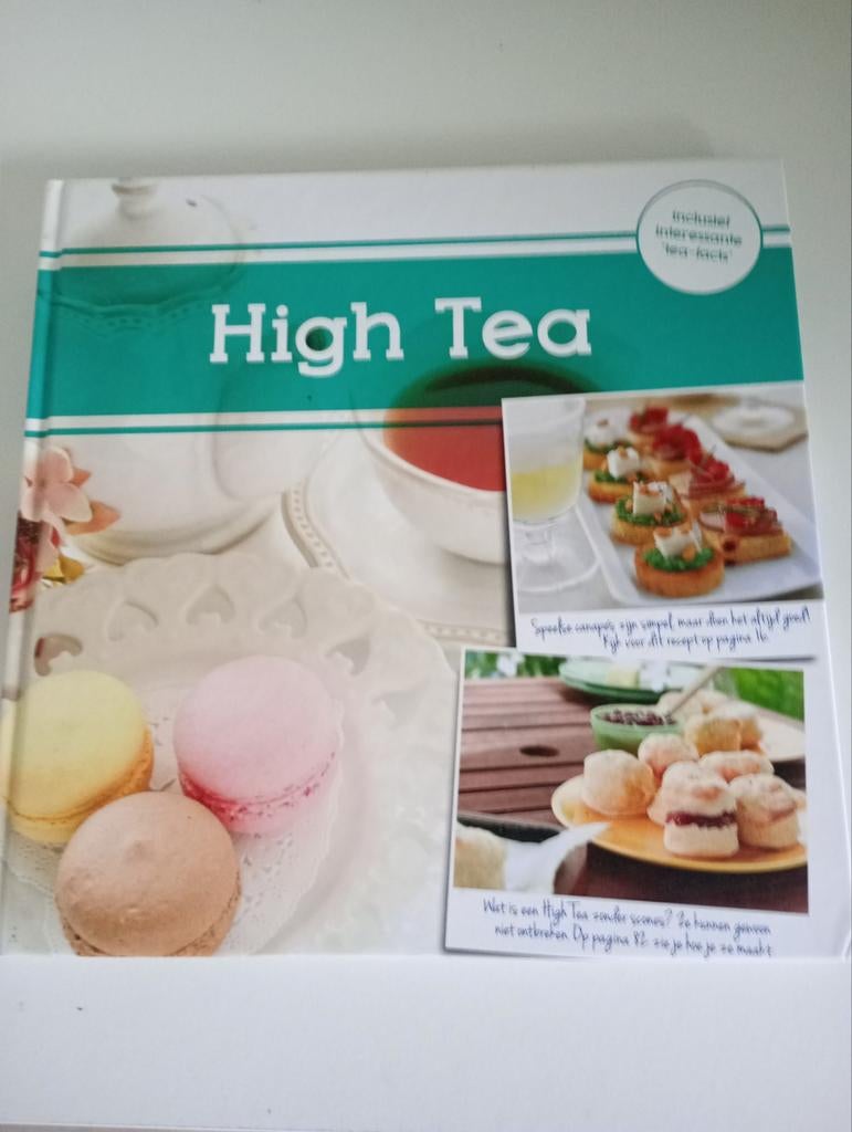 High Tea Kookboek - Recepten voor een Perfecte High Tea, Onbekend, Ophalen of Verzenden, Zo goed als nieuw, Europa