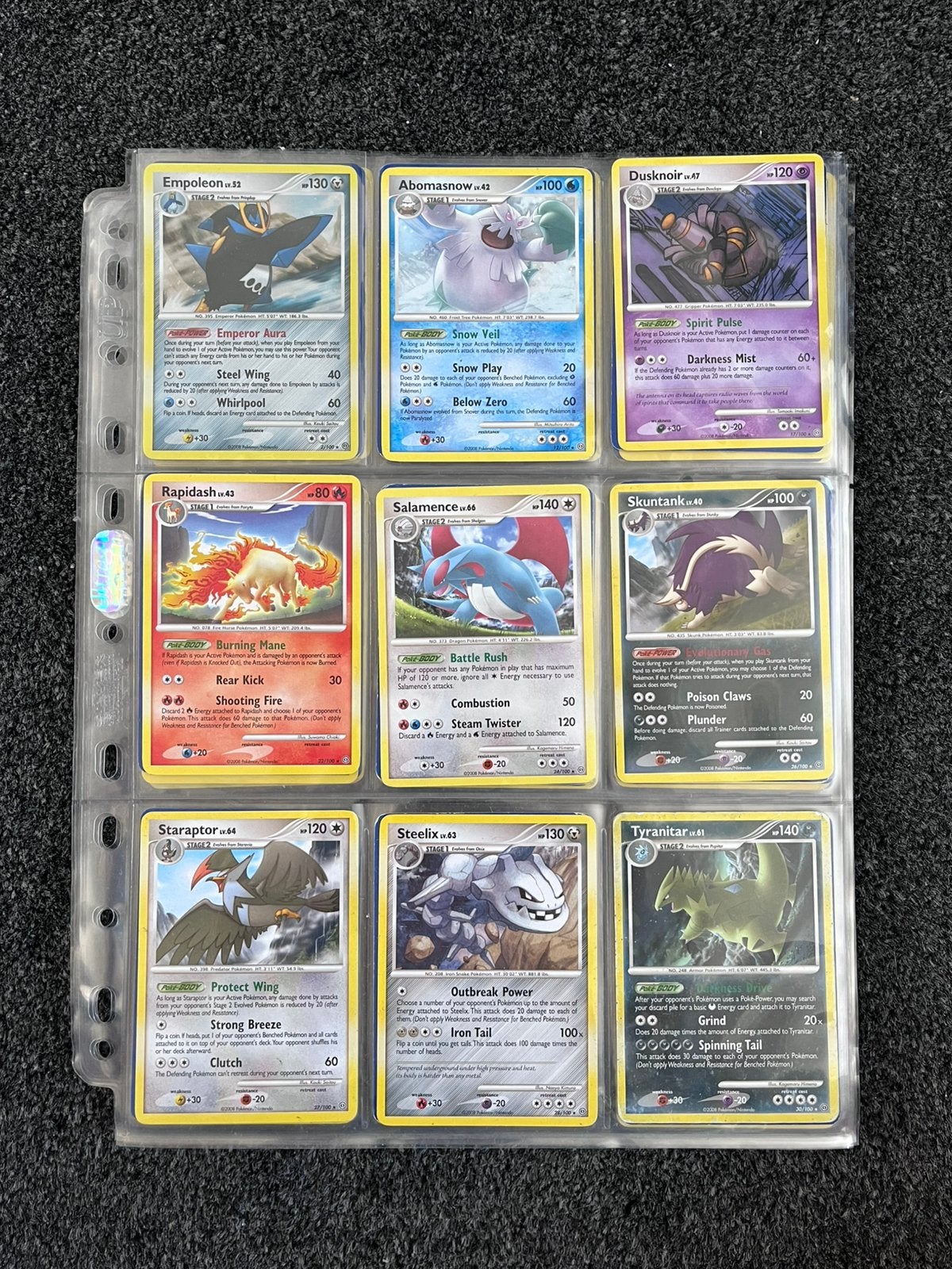 Pokémon Stormfront set 66% Compleet (70/106), Hobby en Vrije tijd, Verzamelkaartspellen | Pokémon, Ophalen of Verzenden, Zo goed als nieuw