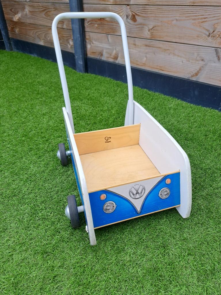 Volkswagen loopauto, Ophalen, Gebruikt