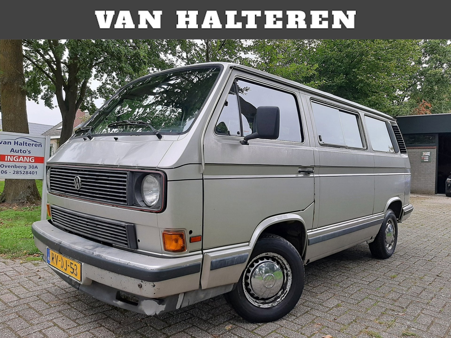 Volkswagen Transporter Kombi T3 Caravelle Benzine Automaat, Auto's, Stof, Gebruikt, 7 stoelen, Bedrijf
