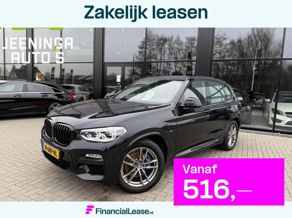 BMW X3 xDrive30i High Executive Edition| Mpakket |Leer|360Ca, 1998 cc, Gebruikt, Euro 6, Zwart