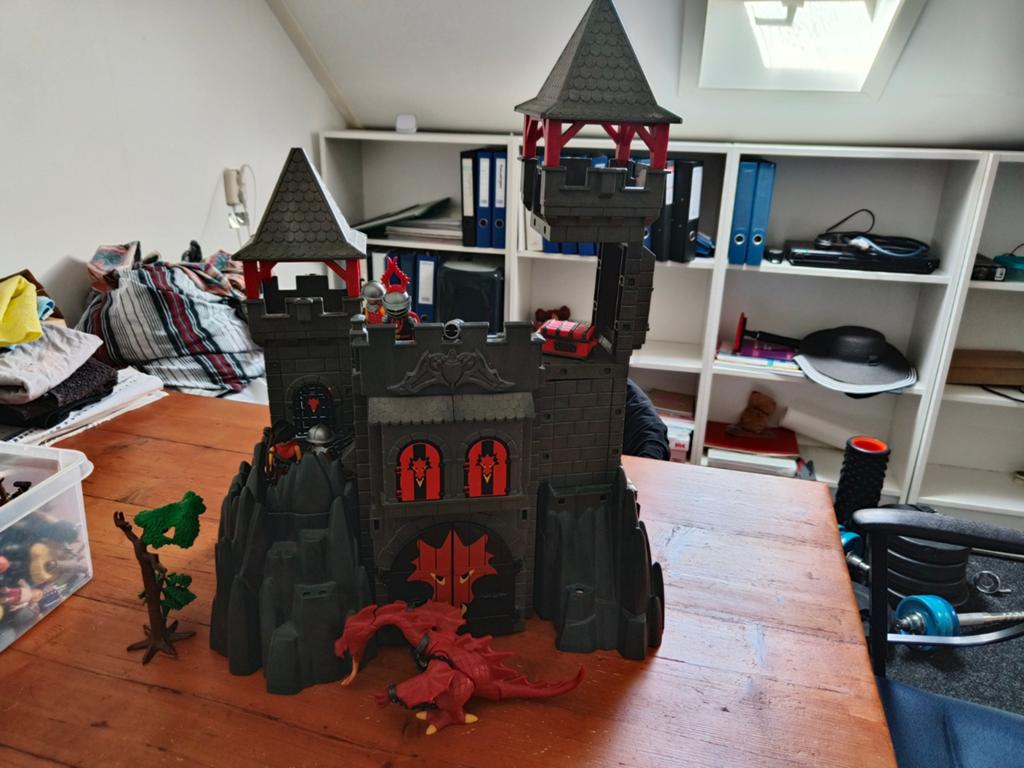 Playmobil 3269 Drakenridder Kasteel (niet volledig), Kinderen en Baby's, Speelgoed | Playmobil, Ophalen of Verzenden, Gebruikt