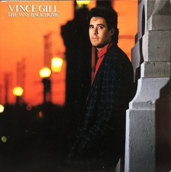 LP Vince Gill (met Emmylou Harris) - The way back home, Ophalen, Gebruikt