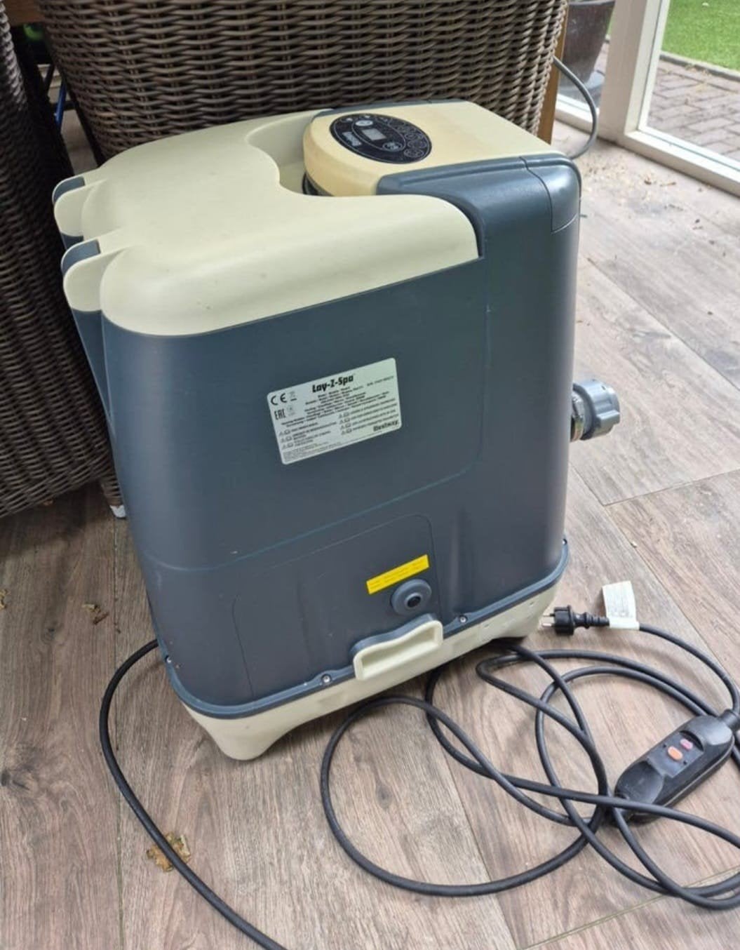 Bestway Lay-Z-Spa Pomp - Zo goed als nieuw, Tuin en Terras, Zwembad-toebehoren, Ophalen, Zo goed als nieuw