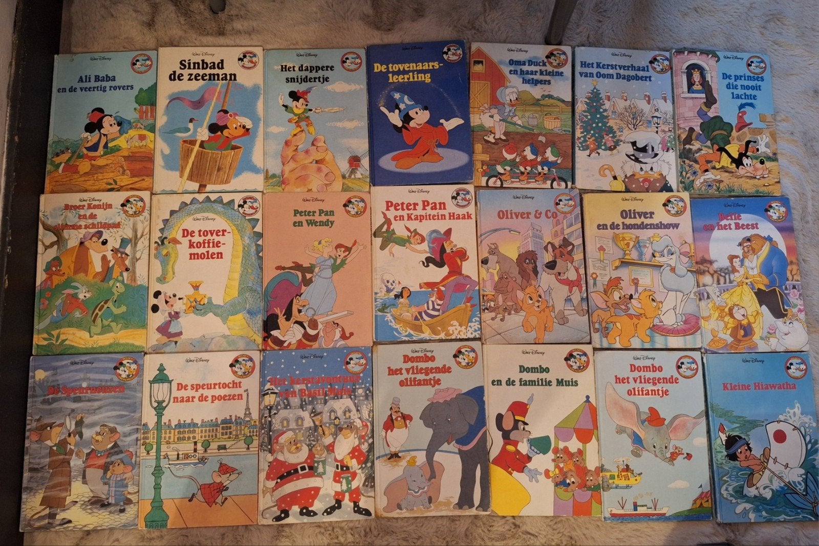 Walt Disney Boekenclub boekjes 76 stuks, Ophalen, Gelezen, Walt Disney, Sprookjes