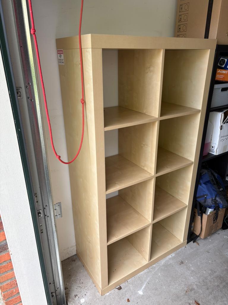 Expedit 2x4 Ikea vakkenkast, Huis en Inrichting, Kasten | Boekenkasten, Ophalen, Met plank(en), Gebruikt, 50 tot 100 cm