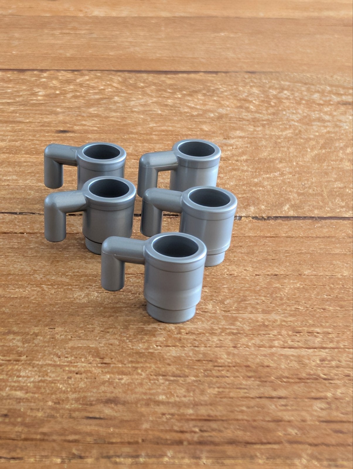 Lego mokken mat zilver 5x, Ophalen of Verzenden, Nieuw, Accessoire, Lego