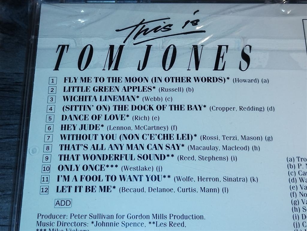 Tom Jones - This Is Tom Jones [NIEUW], Ophalen of Verzenden, Gebruikt