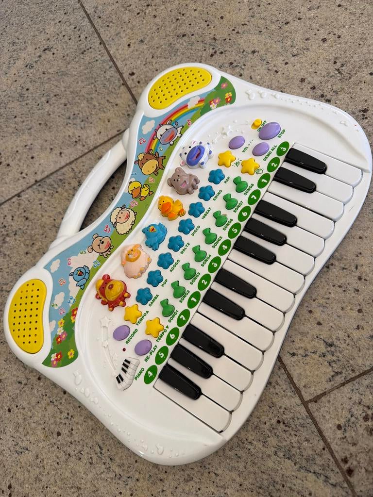 Dieren piano - Zo goed als nieuw!, Kinderen en Baby's, Ophalen, Zo goed als nieuw, Overige typen, Met geluid
