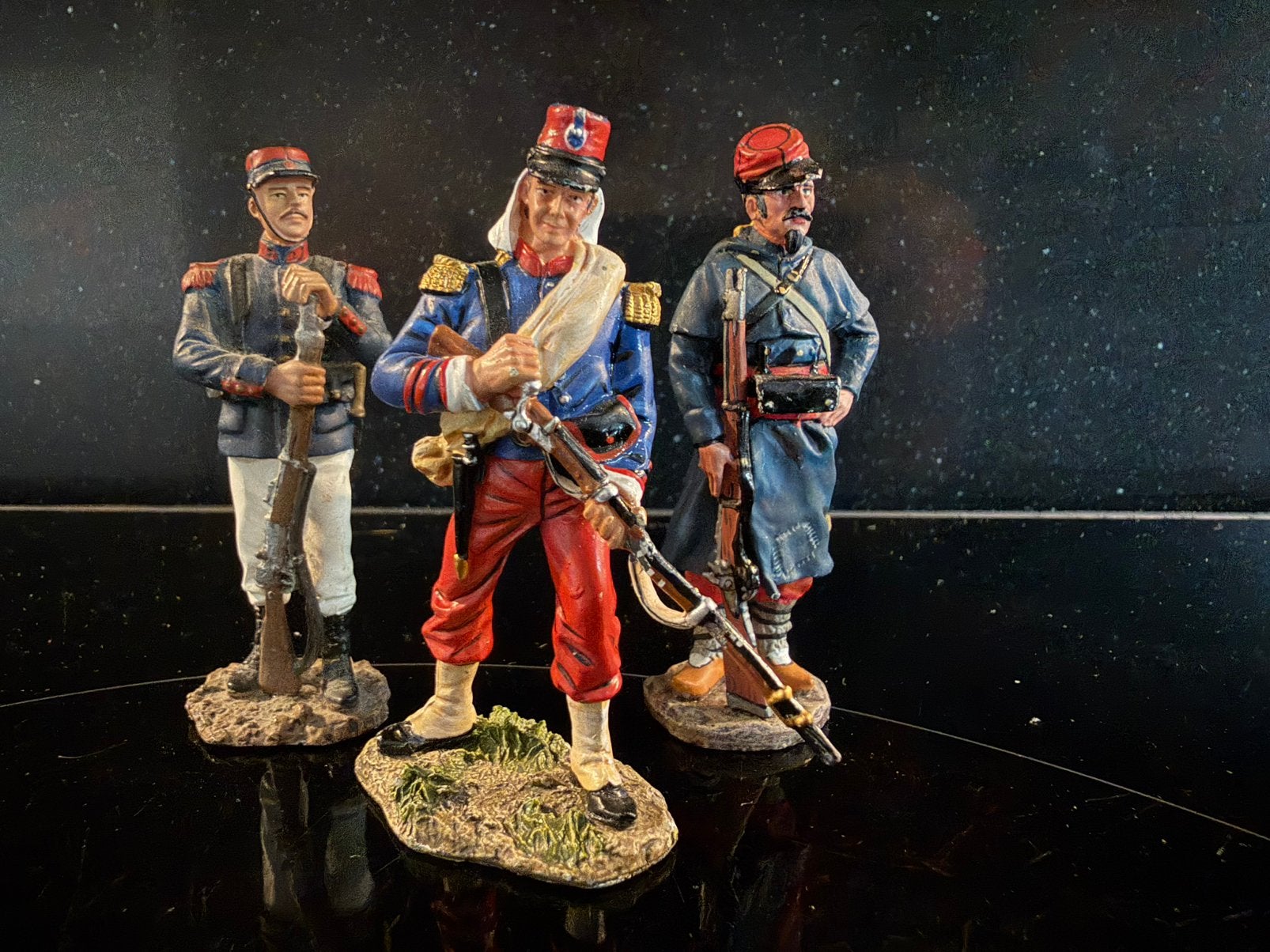 Soldaten Franse Vreemdelingen Legioen., Ophalen of Verzenden, 1:35 tot 1:50