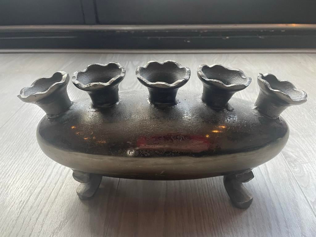 Vaas brons, Antiek en Kunst, Antiek | Tin, Ophalen