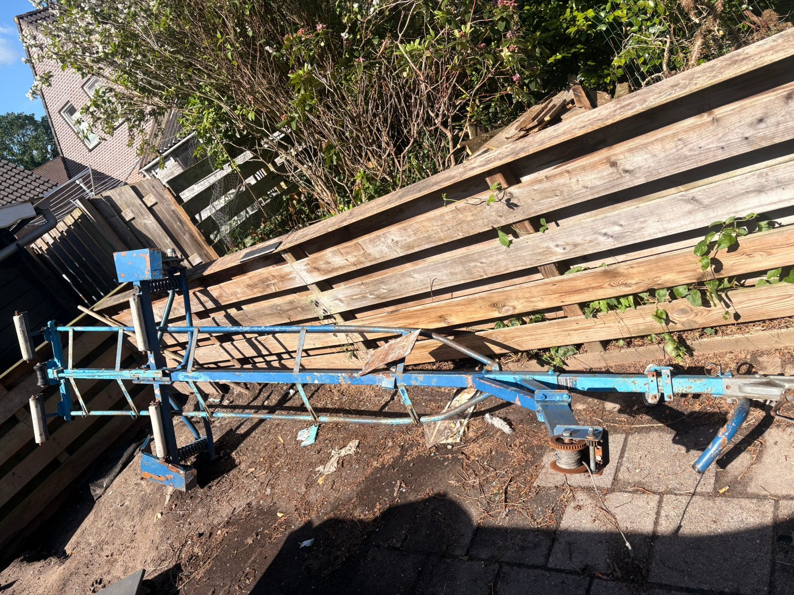 Oudijzer boot trailer opknapper, Ophalen of Verzenden