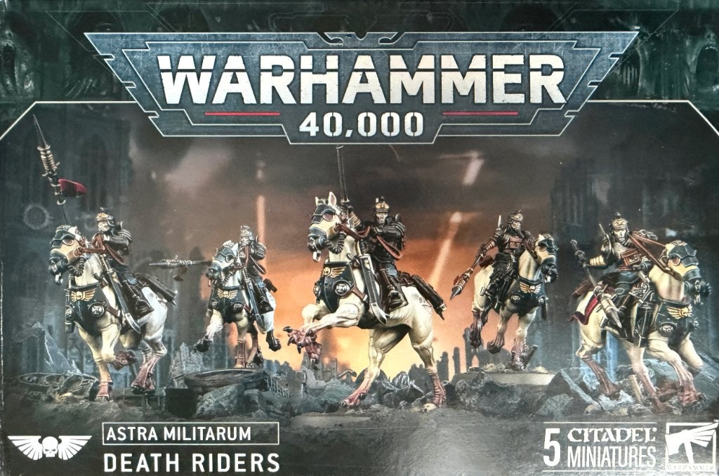Warhammer 40K Astra Militarum Krieg Death Riders, Hobby en Vrije tijd, Wargaming, ., Nieuw, Warhammer, Ophalen of Verzenden
