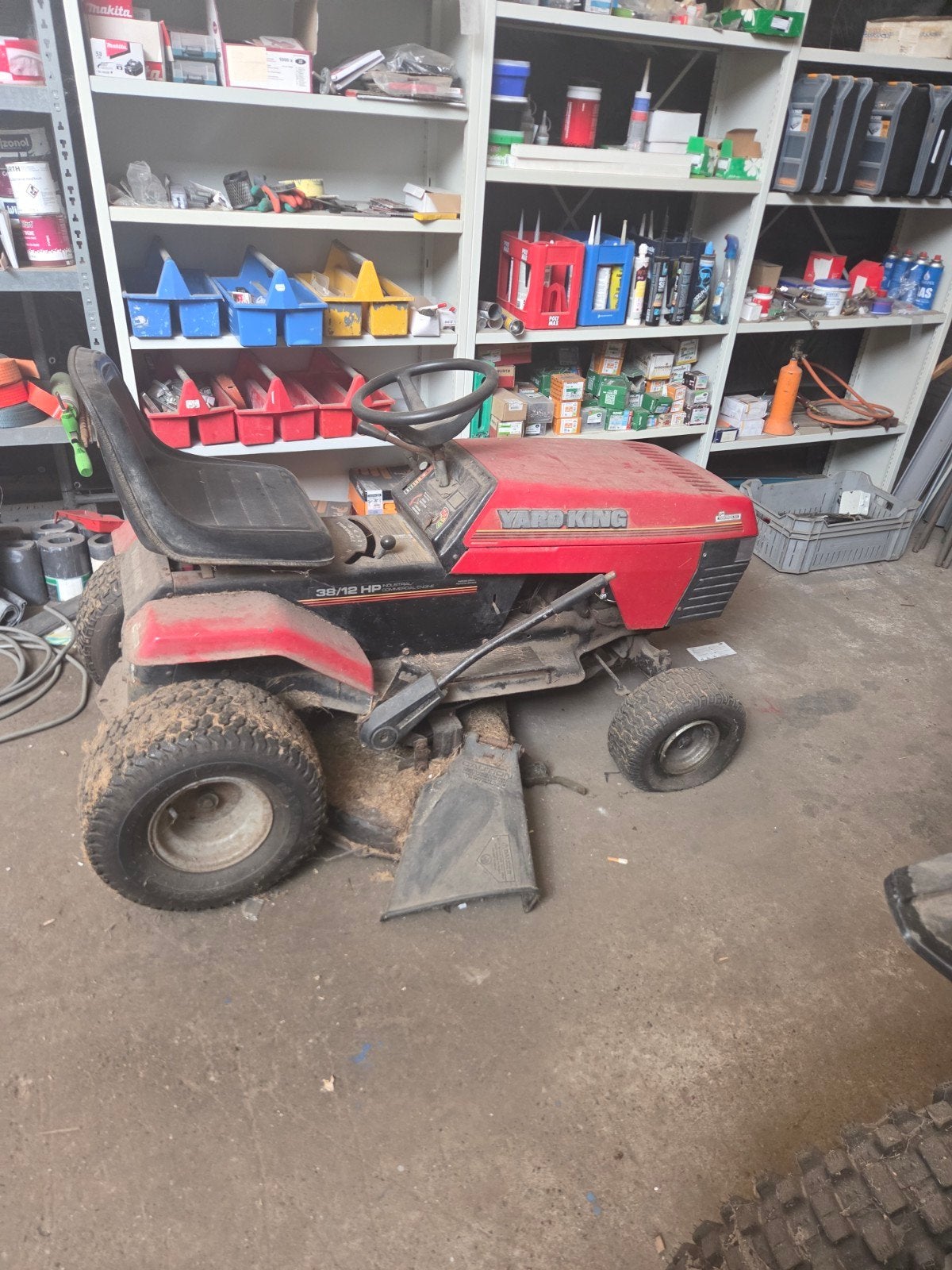 Te koop zitmaaier, Tuin en Terras, Grasmaaiers, Ophalen, Gebruikt, 50 cm of meer