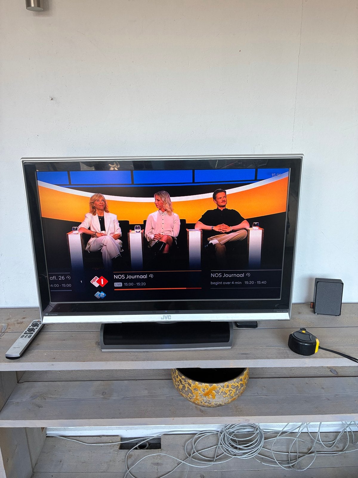 JVC LCD TV - 100 cm beelddiagonaal, Gebruikt, Ophalen of Verzenden, 100 cm of meer, HD Ready (720p)